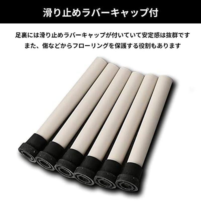 山善 トランポリン 室内用 耐荷重最大100? テンションゴム 静音 簡単組立 滑り止め コンパクト 大人 子ども 運動不足 運動 ファブリ｜higurashi-kobo｜03