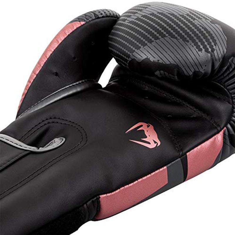 VENUM エリート ボクシング グローブ Elite Boxing Gloves ブラック/ピンクゴールド VENUM-1392-537｜higurashi-kobo｜05