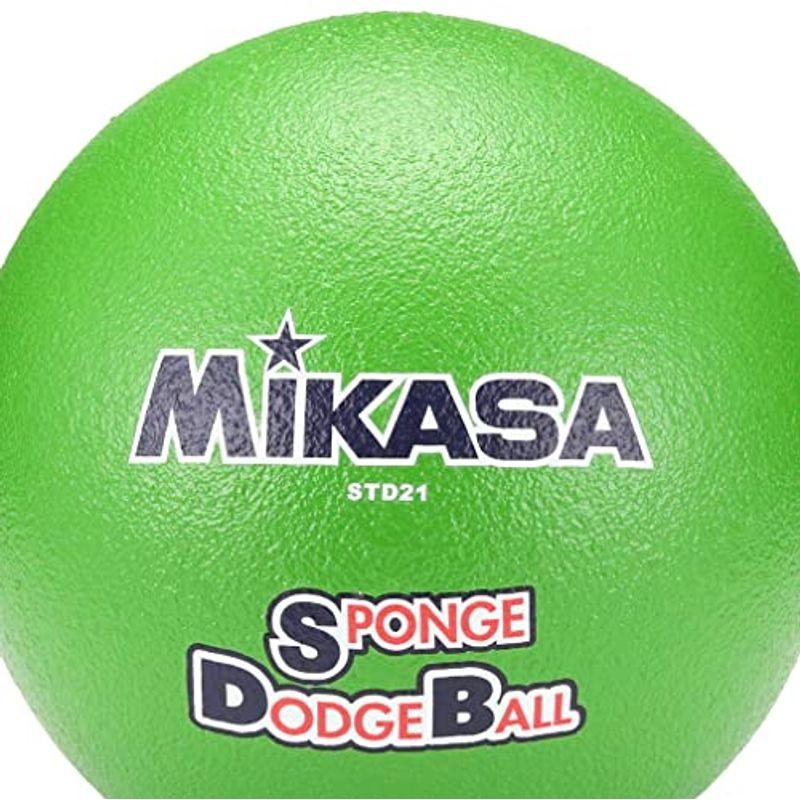 ミカサ(MIKASA) スポンジドッジボール 66cm (幼児~小学生向け) 210g 緑 STD‐21 G｜higurashi-kobo｜02