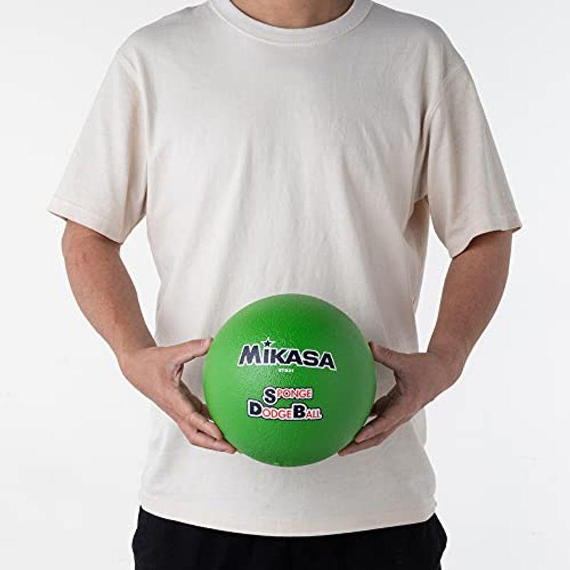 ミカサ(MIKASA) スポンジドッジボール 66cm (幼児~小学生向け) 210g 緑 STD‐21 G｜higurashi-kobo｜05