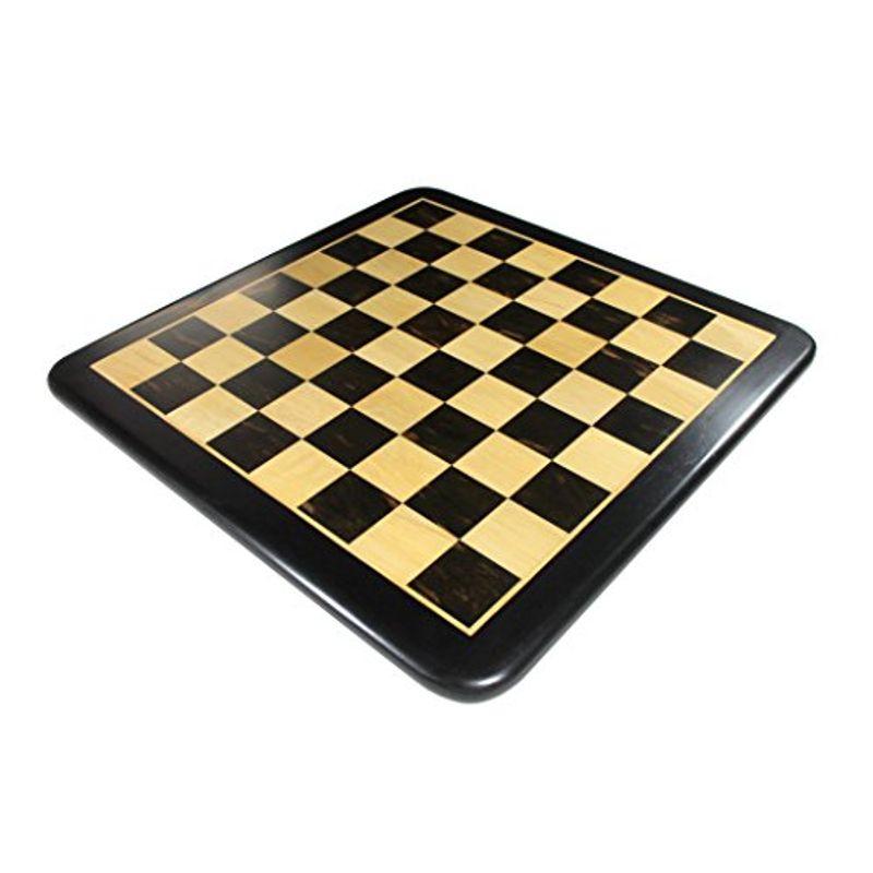 StonKraft 黒檀木製チェスボード プロのチェス選手用 - 適切な木製&真鍮製チェスピース (21インチ x 21インチ)｜higurashi-kobo｜06