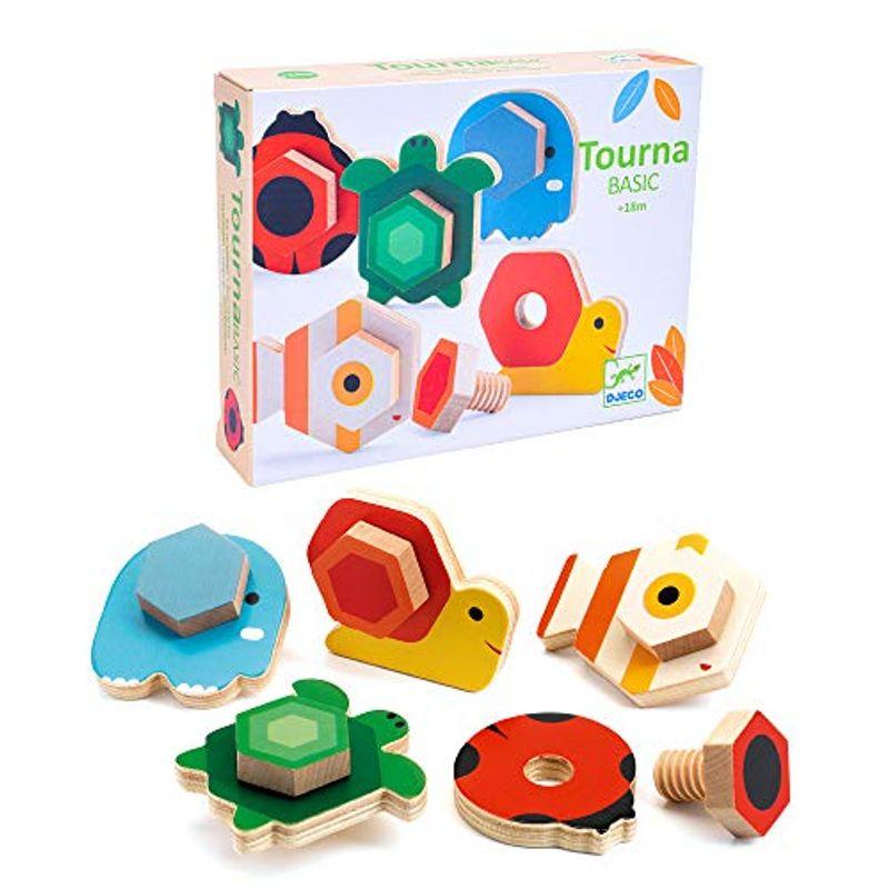 知育玩具 1歳 木のおもちゃ 赤ちゃん 木製パズル ねじ まわす 指先 知育 色合わせ 子供 18ヶ月 1歳半 かわいい 誕生日プレゼント｜higurashi-kobo｜02