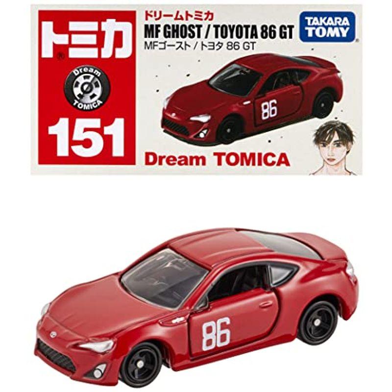 タカラトミー『 トミカ ドリームトミカ No.151 MFゴースト トヨタ 86 GT 』 ミニカー 車 おもちゃ 3歳以上 箱入り 玩具安｜higurashi-kobo｜02