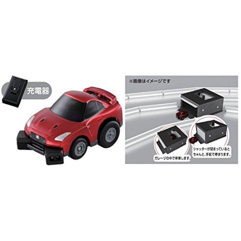 チョロQ Q-eyes コースガレージセット NISSAN GT-R 日本おもちゃ大賞2014 イノベイティブ・トイ部門 優秀賞｜higurashi-kobo｜02
