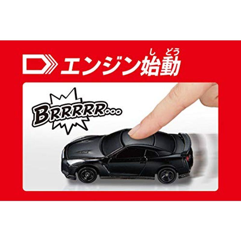 トミカ4D 02 日産 GT-R メテオフレークブラックパール｜higurashi-kobo｜02