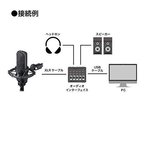 audio-technica コンデンサーマイクロホン AT4040 単一指向性 DCバイアス方式 1インチ大口径ダイアフラム｜higurashi-kobo｜07