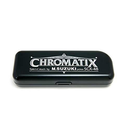 SUZUKI スズキ クロマチックハーモニカ スタンダードモデル SCX-48 SUZUKI スズキ SCX クロマチックハーモニカのスタンダード モデル