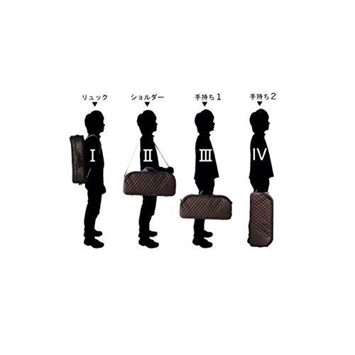NEPTUNE 管楽器用軽量ケース アルトサックス用 リュックタイプ AS-830 ブラック｜higurashi-kobo｜04