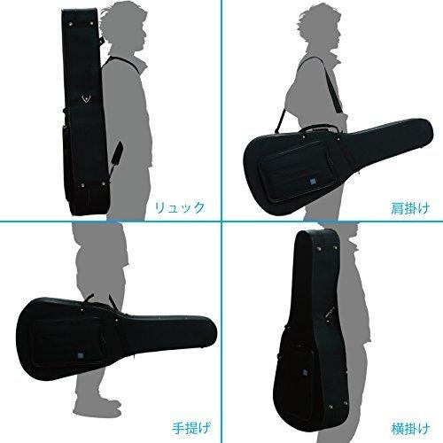 STENTOR アコースティックギター 用 軽量ケース ストラップ 2本 付属 SFC-100｜higurashi-kobo｜06