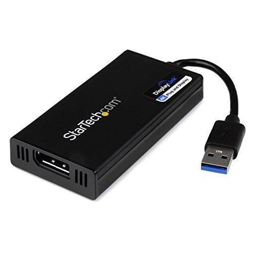 StarTech.com USB 3.0接続4K対応DisplayPortアダプタ DisplayLink認定 Ultra HD USB Type-A(オス) - DP(メス) USB32DP4K｜higurashi-kobo