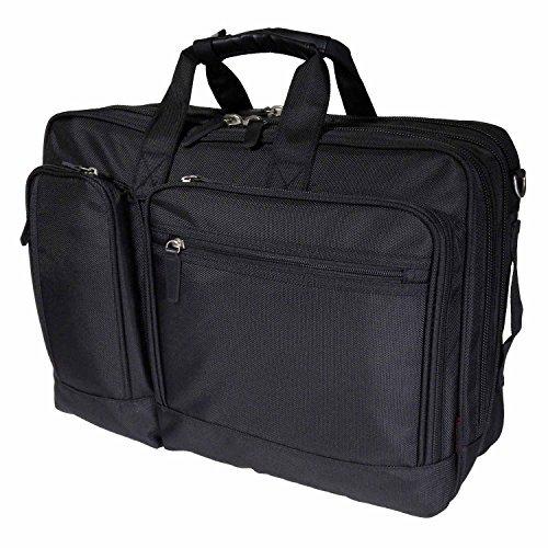 大型ビジネスバッグ B4ファイル・出張対応 横型３Way エクスパンダブル・キャリーオン機能 ノートＰＣ対応スリ