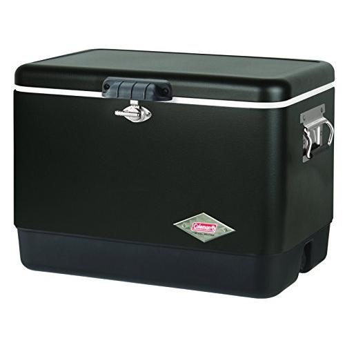 コールマン(Coleman) クーラー 54QTスチールベルトクーラー マッドブラック 3000004713