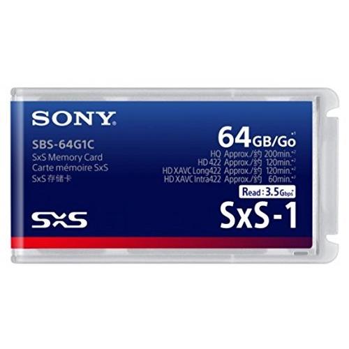 「SBS-64G1C」SONY SxS-1 メモリーカード 64GB｜higurashi-kobo