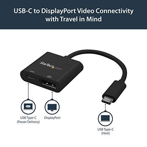 StarTech.com USB-C - DisplayPort変換アダプタ USB Power Delivery対応 4K/60Hz CDP2DPUCP｜higurashi-kobo｜05