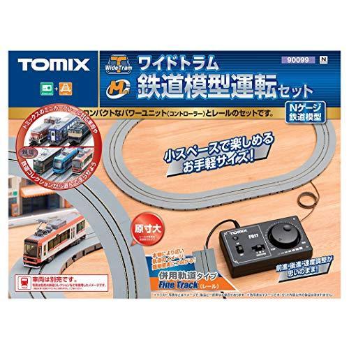 【在庫あり】 TOMIX Nゲージ ワイドトラム鉄道模型運転セット 90099 鉄道模型 レールセット