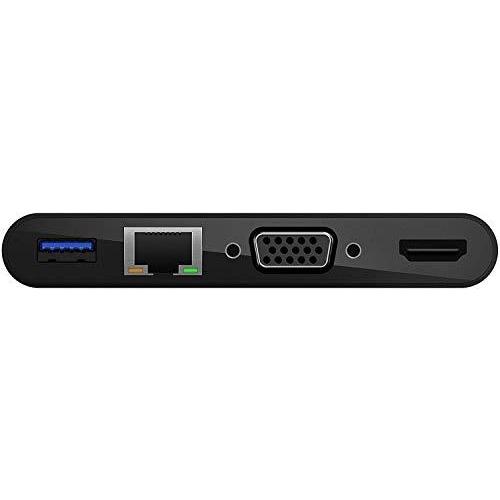 Belkin 変換アダプタ USB-C マルチメディア LANポート HDMI VGA USB-A AVC005btBK-A｜higurashi-kobo｜06