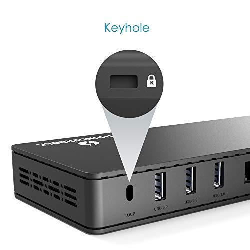 国産 Wavlink サンダーボルト3ドッキングステーション デュアル4kディスプレイ 100w電力供給 2ポートthunderbolt 3 Sd M 大流行中 Mommyclub Caroleal Farmaciacarol Com