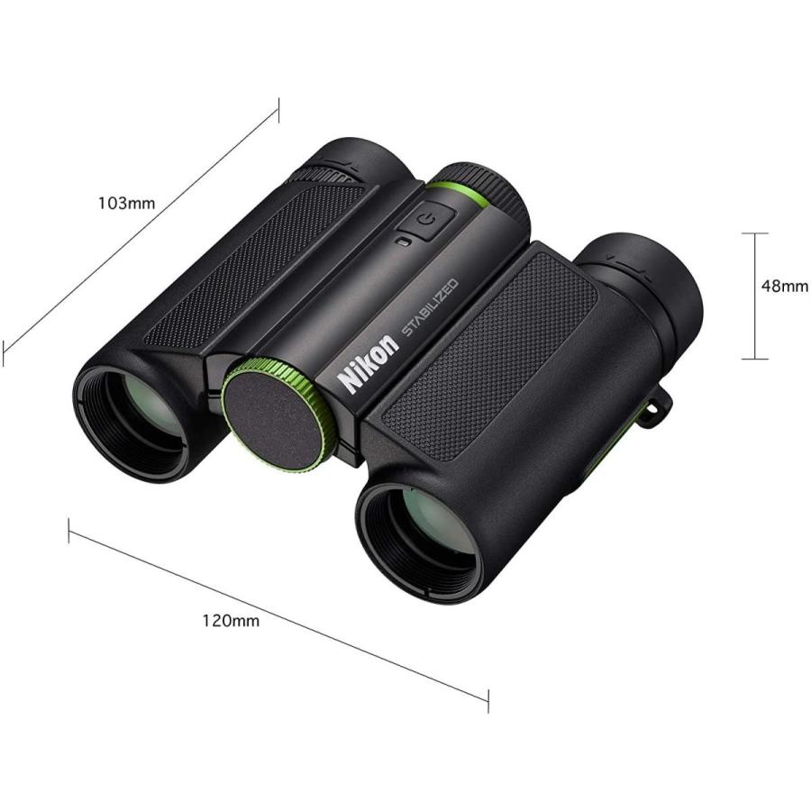 （新品,未開封） Nikon 防振双眼鏡 10x25 STABILIZED GREEN 手ブレ補正付き 10倍25口径 グリーン STB10X25GR 【NA1045256300】(36951円)
