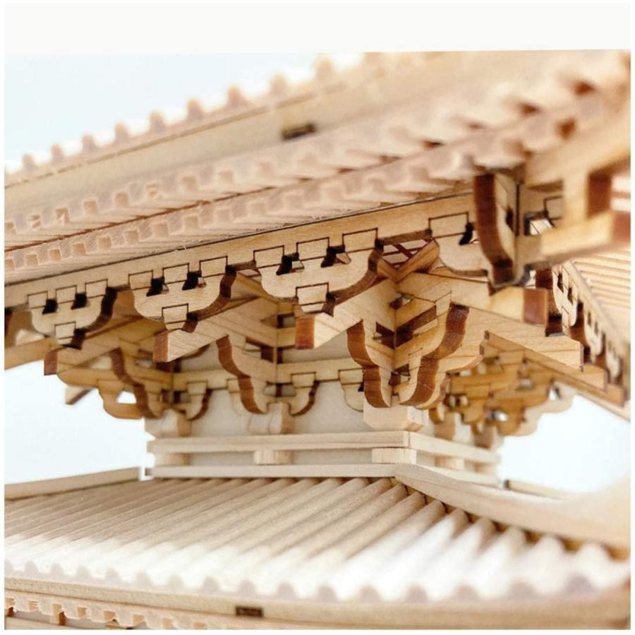 ウッディジョー 1/75 薬師寺 東塔 木製模型 組み立てキット 1/75 薬師寺 東塔 木製模型 組み立てキット