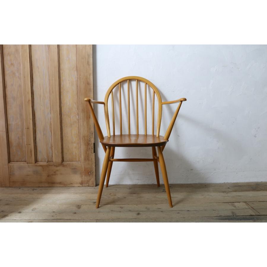【英国Vintage】アーコール / ERCOL｜アーム付きフープバックチェア｜ アーコールチェア アーム付きフープバックチェア(D) ERCOL