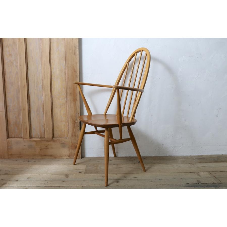 アーコールチェア アーム付きクエーカーチェア(B) ERCOL イギリス