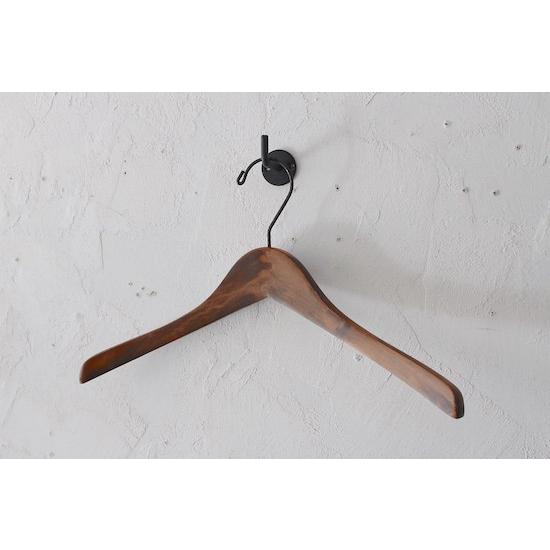 木製ハンガー カフェや洋服店のハンガー 天然木 ウッドハンガー Go Jn 1911 ひぐらし古具店 通販 Yahoo ショッピング
