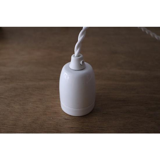 フランス式 陶器ペンダント照明(大) E-26 照明器具 天井照明