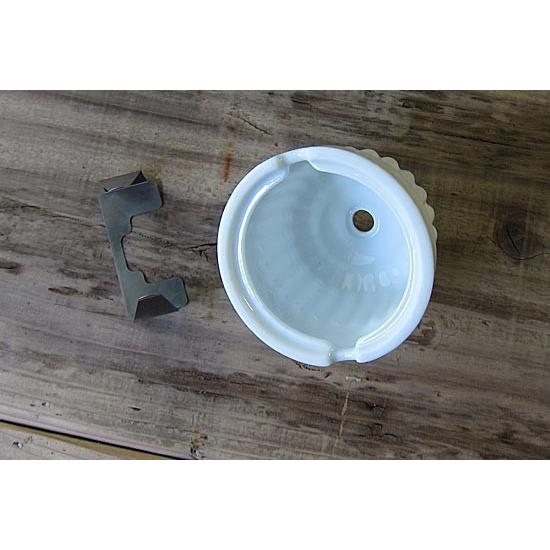 陶器シーリングカバー ローゼット 菊型 カフェスタイル 照明器具 照明