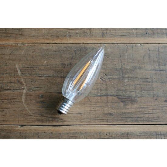 シャンデリア型LED電球 口金E-17 440ルーメン 40w相当 カフェスタイル