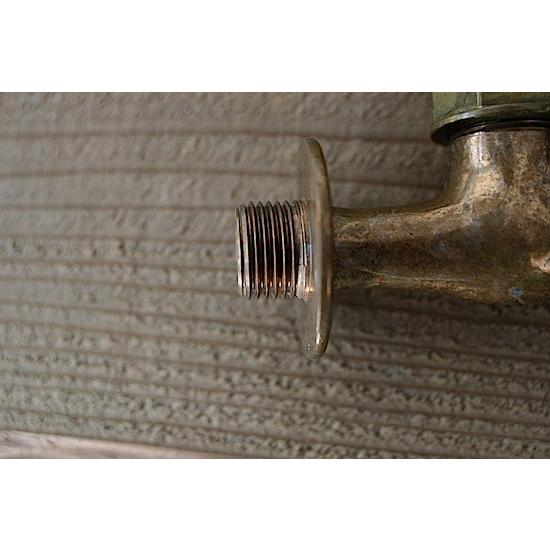 レトロ水栓 昭和の蛇口 昔の手洗い 真鍮製【A】DIY 住宅設備 水回り 水