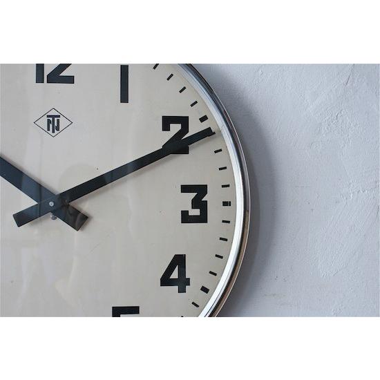 アンティーク 掛け時計 インダストリアルクロック TN テレノーマ