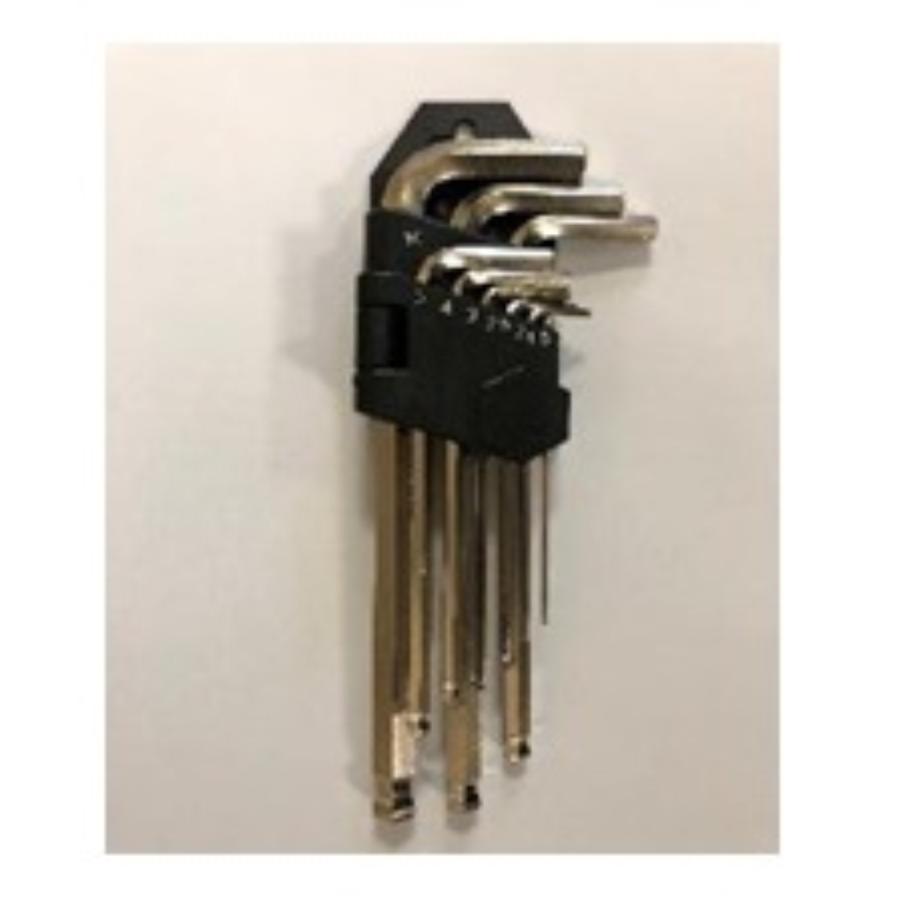 コーナンオリジナル PROACT BP六角棒レンチ セット 9本組ロングタイプ