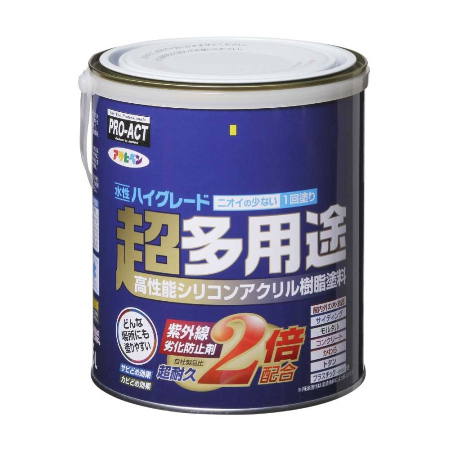 コーナンオリジナル PROACT 水性多用途HG 1.6L 青／サビドメ 錆止め