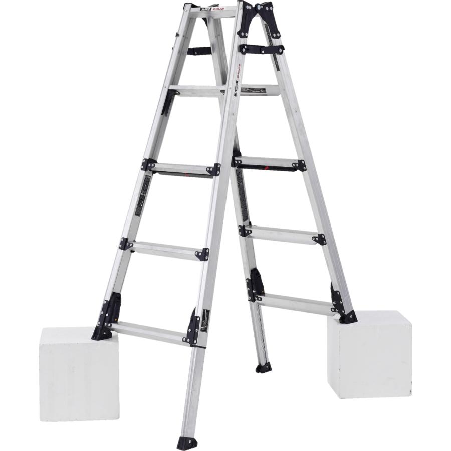 ALINCO アルインコ(ALINCO) 上部操作式伸縮脚立約150CM GUS150