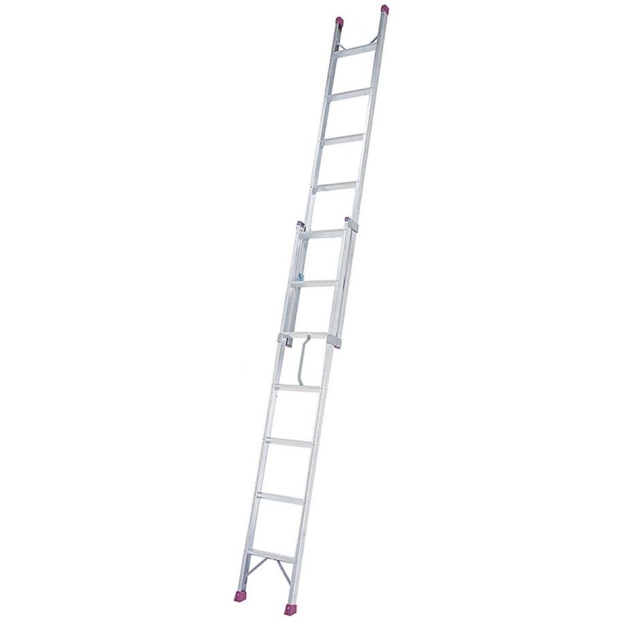 ALINCO - アルインコ() ハンデ鍵を掛ける式 伸縮取りまわし飾り気のない 2連掛けはしご ANP-40F 全長2.31~4.02ｍ ＊送りとどける不可地方あり ＊週日 9-16時の送りとどけるのみ 第四次元決める不可 ） 道具、工具-脚立、はしご
