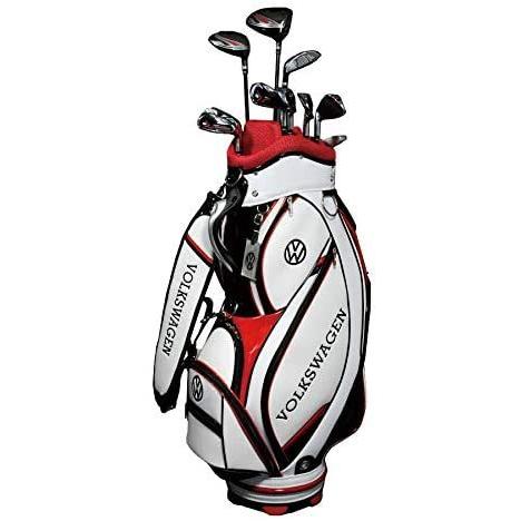 LEZAX(レザックス) クラブセット Volkswagen クラブセット(10本セット・キャディバッグ付) カーボン メンズ VWCS-9784 右 ホワイト フレックス:R