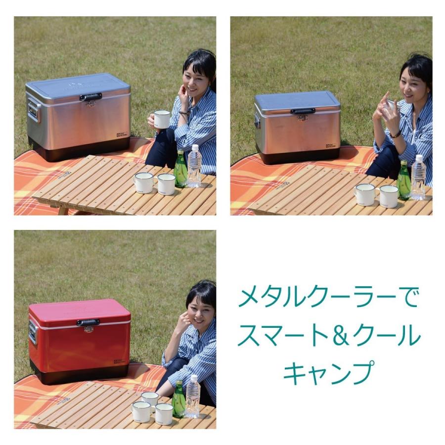 TENT FACTORY TENTFACTORY メタルクーラー スチールボックス L TENT FACTORY TENTFACTORY メタルクーラー スチールボックス L