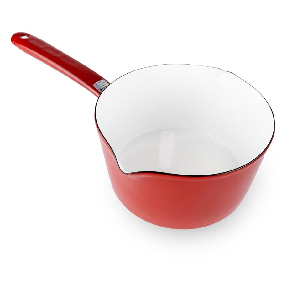 LIFELEX コーナンオリジナル ホーローミルクパン 15cm IH兼用