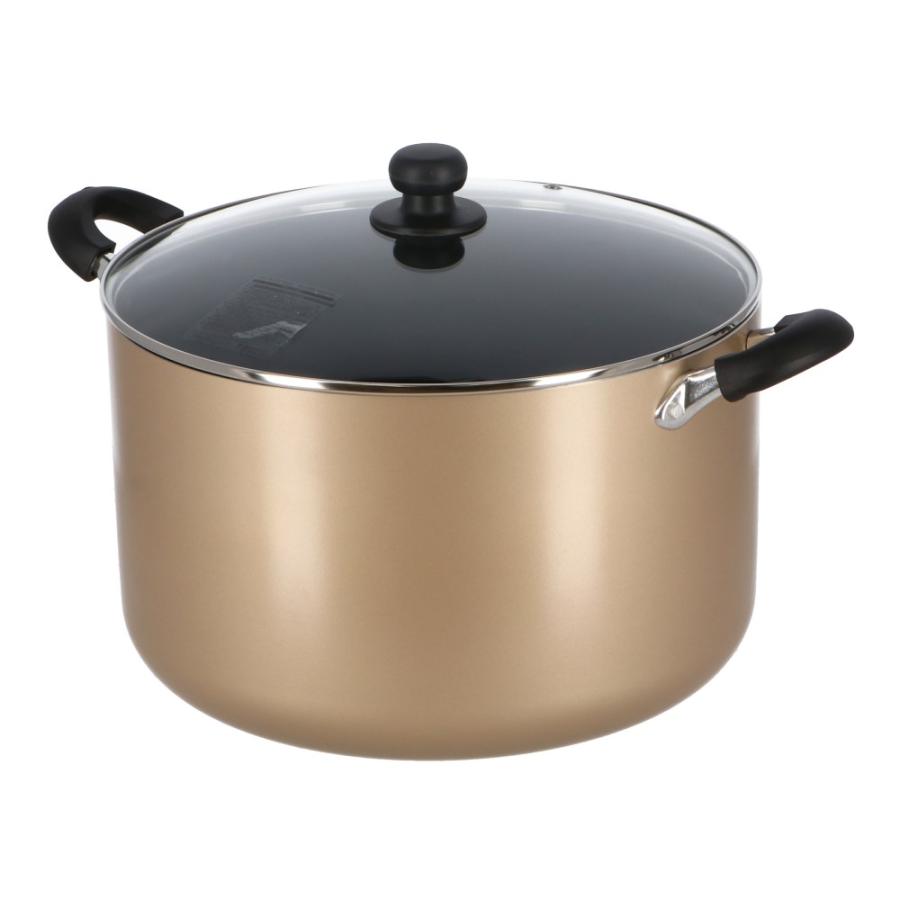 LIFELEX コーナンオリジナル こびりつきにくい大型鍋 32cm/IH対応