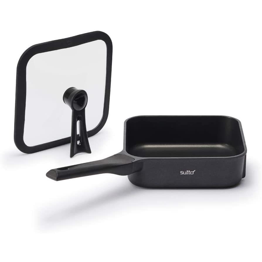 DOSHISHA スマートフライパンsutto 20×6cm BK ドウシシャ