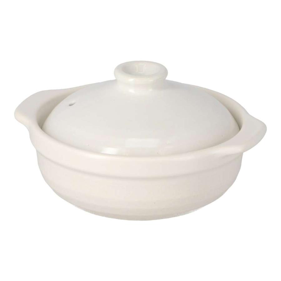 コーナンオリジナル LIFELEX ライフレックス 土鍋 白冬6号 2118-11WH