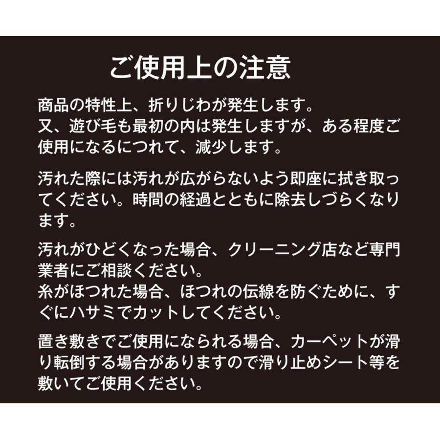 アーリエ(Arie) カーペット ベージュ 240×240cm 約3.7帖 オールシーズン使える丈夫な平織カーペット クロス｜hihshop｜06