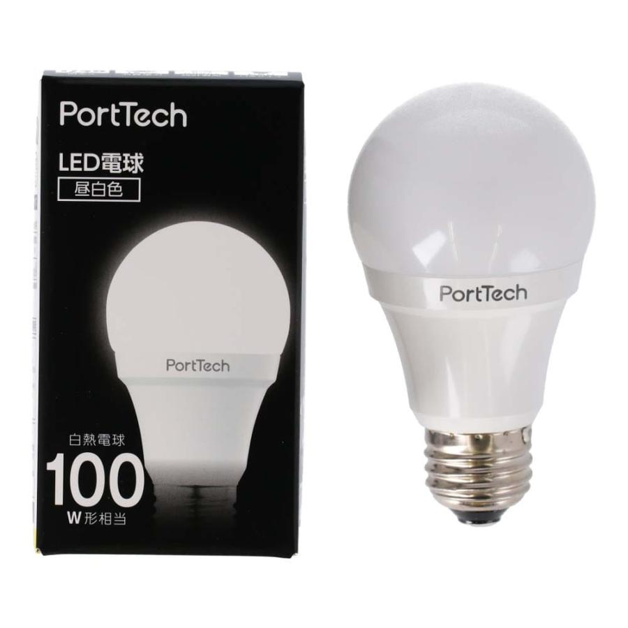 コーナンオリジナル PortTech ポートテック LED電球広配光100W相当 昼