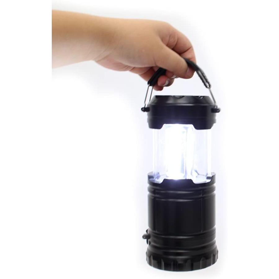 2WAY LED ランタンライト 懐中電灯 乾電池式 スライド式