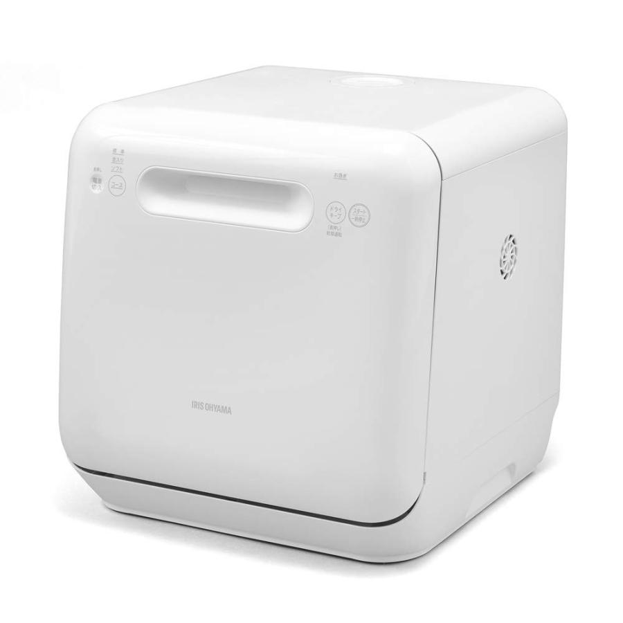 アイリスオーヤマ 食洗機 食器洗い乾燥機 工事不要 コンパクト 上下ノズル洗浄 メーカー保証 ホワイト ISHT-5000-W 食器洗い乾燥機