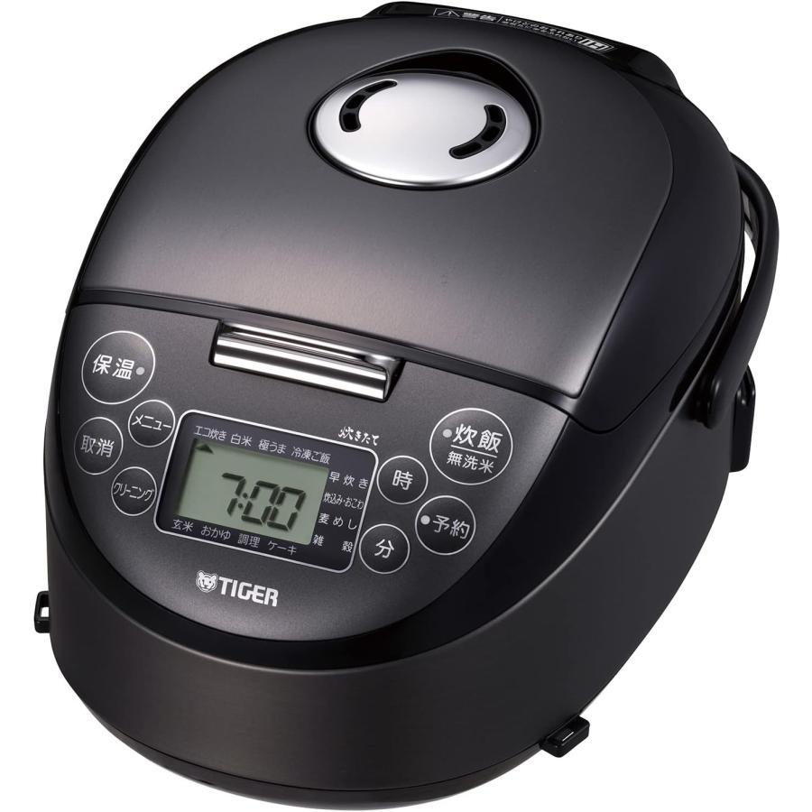 炊きたて タイガー魔法瓶 IHジャー炊飯器 JPF-G055(KL) スチール 