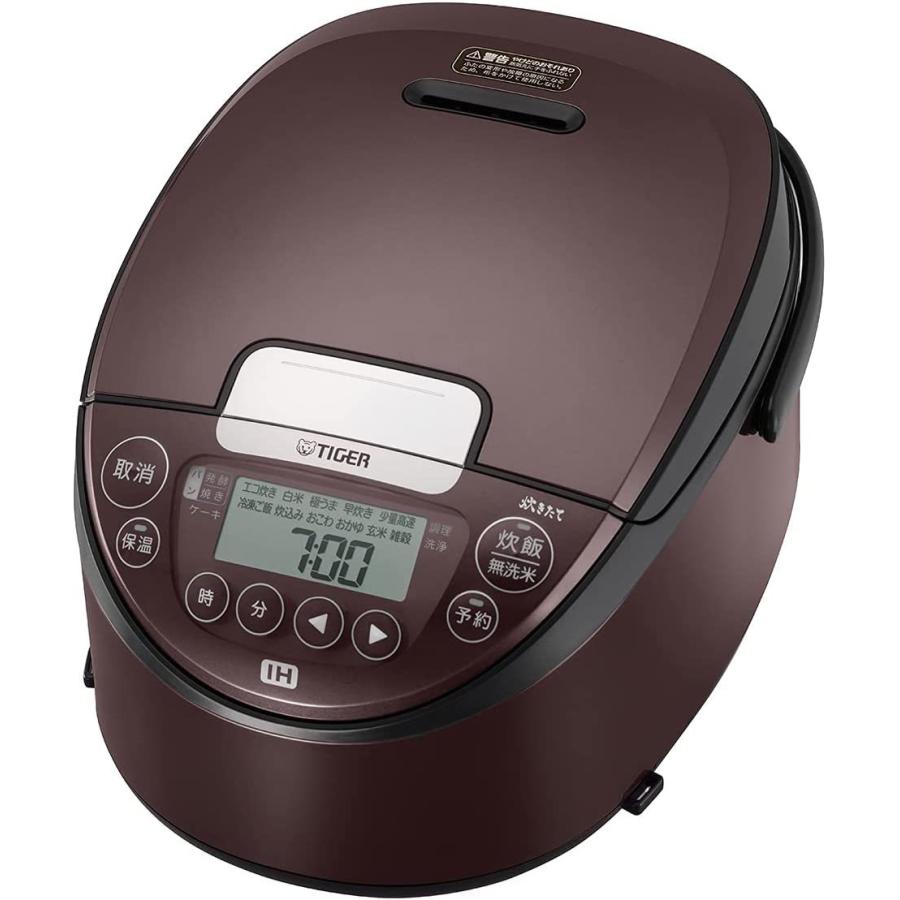 TIGER IH炊飯器 5.5合予約機能付き Amazon | タイガー魔法瓶(TIGER) 炊飯器 5.5合 IH 少量高速 約15