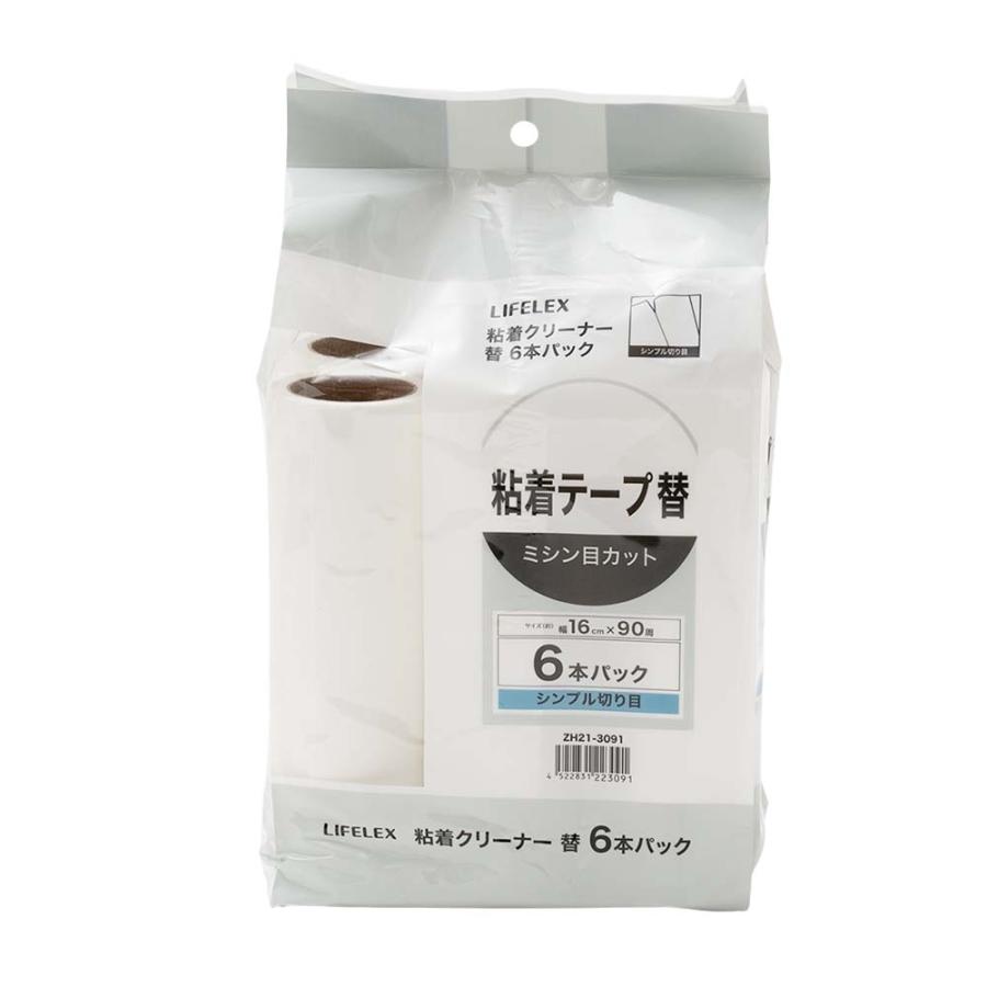 LIFELEX コーナンオリジナル 粘着クリーナー替6P ZH21-3091 LIFELEX コーナンオリジナル 粘着クリーナー替6P ZH21-3091
