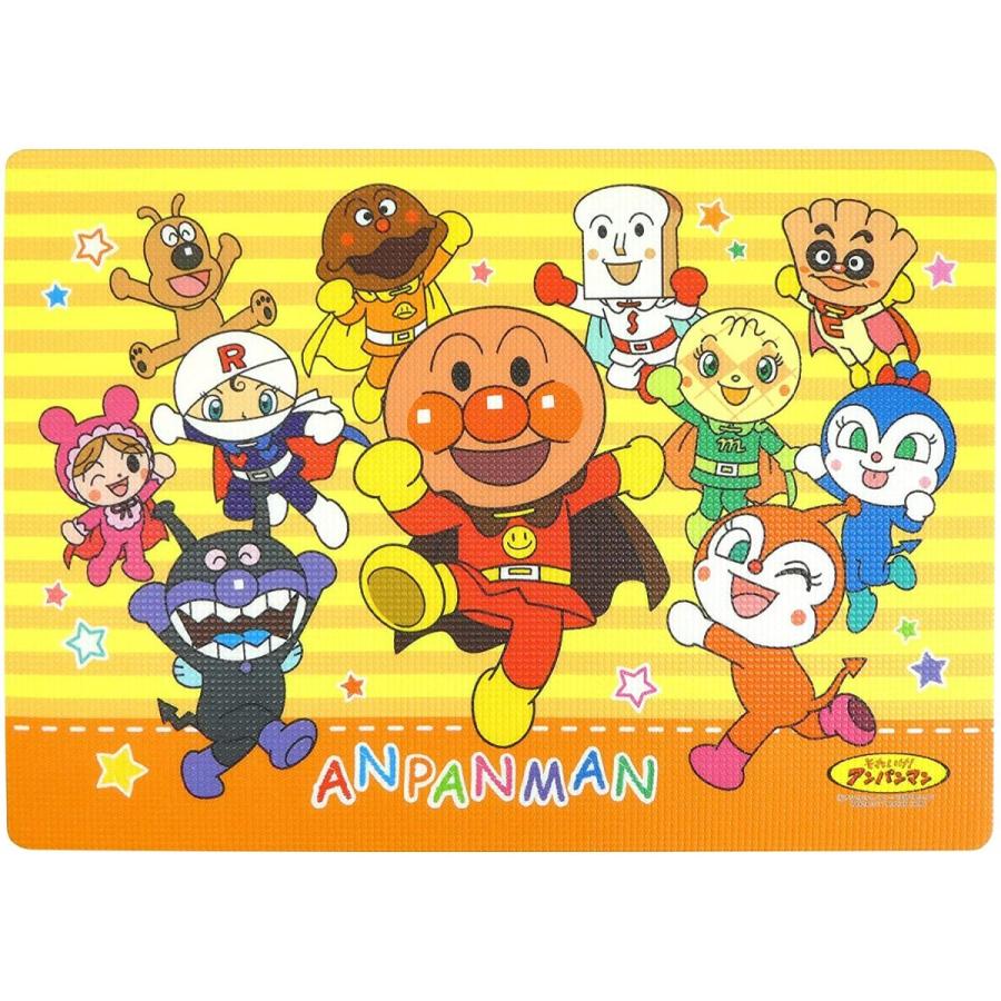 誕生日 お祝い ワイズ お風呂マット アンパンマン 1700 イエロー 約60 85 厚