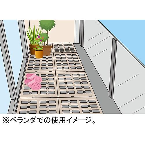 グリーンパル PCすのこ マルチパレット(ハーフ) アイボリー|hihshop|03